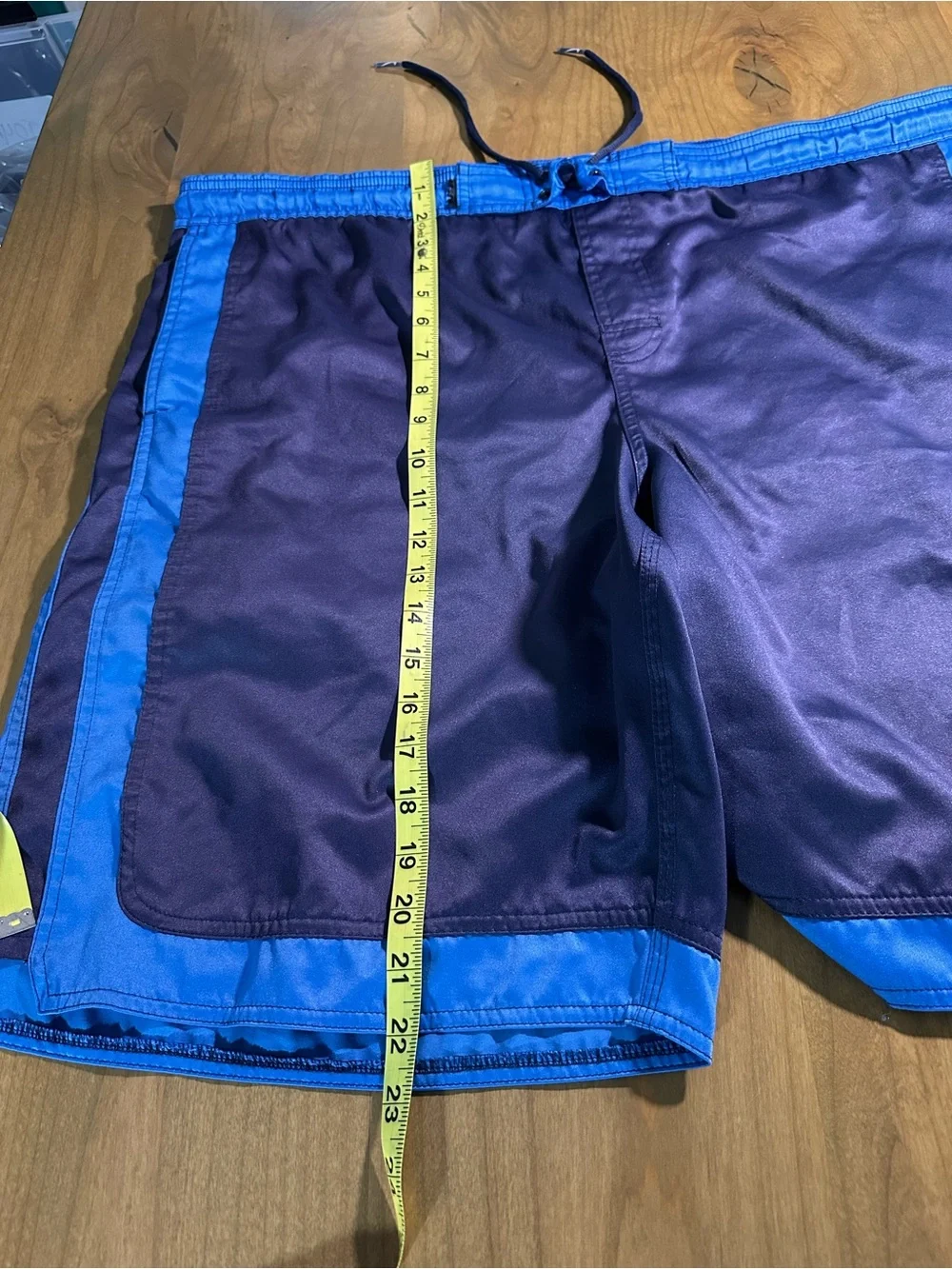 Nike Men’s XL Swim Trunks Purple Blue Colorblock Board Shorts